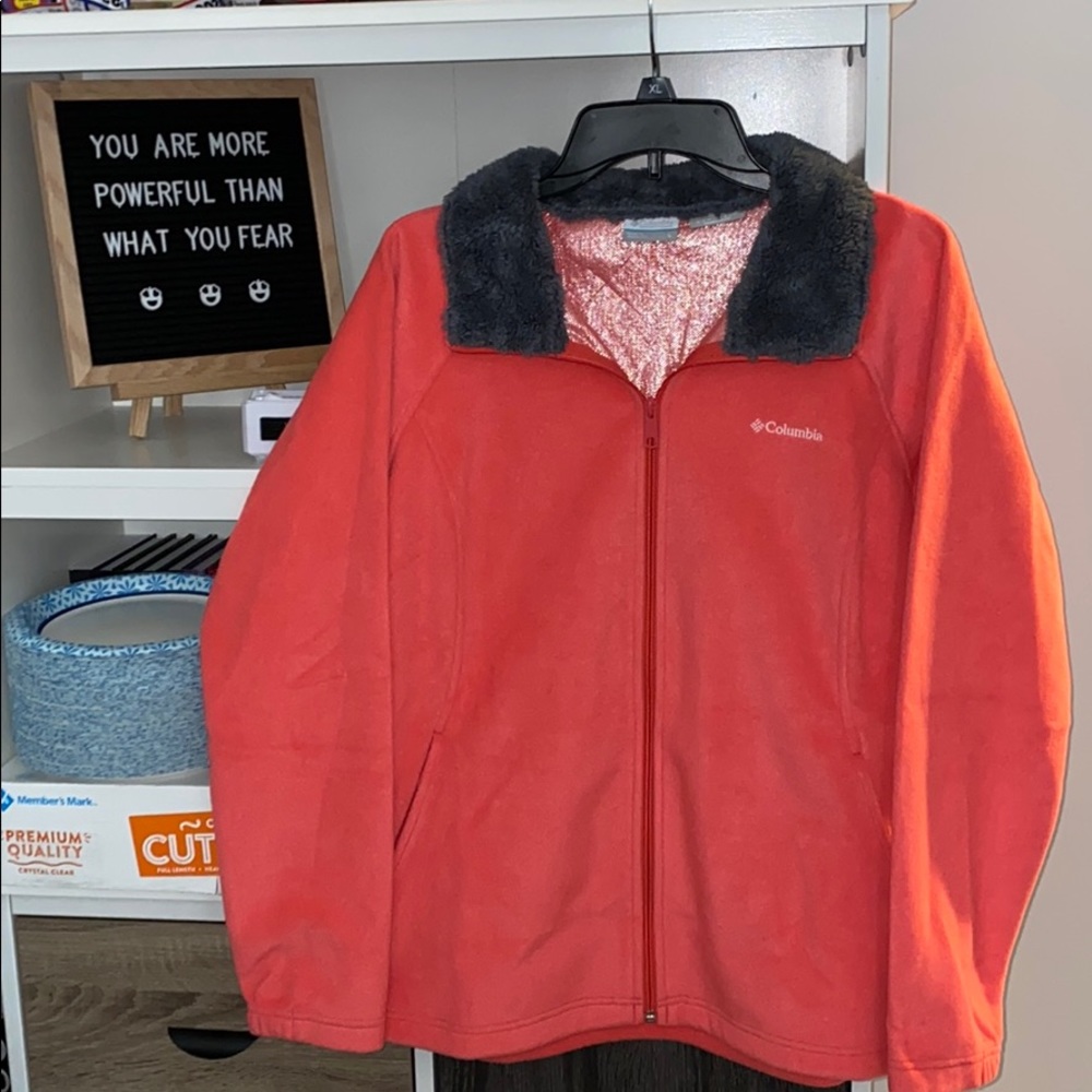 Columbia fleece zip jacket NWOT